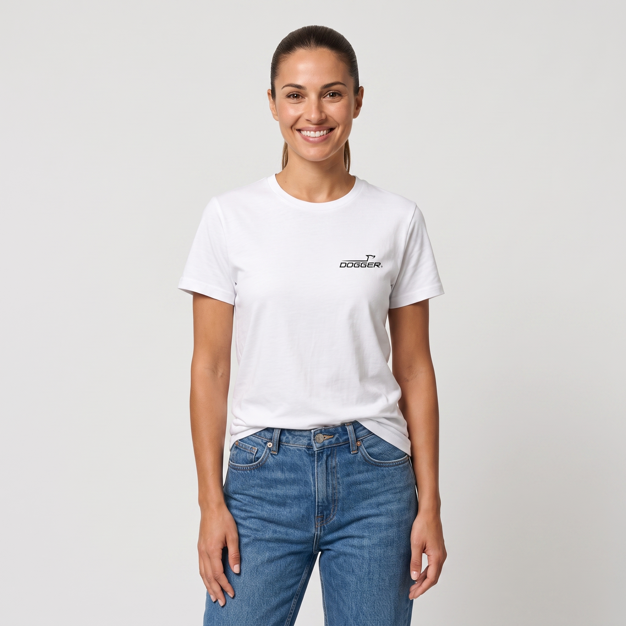 LUCY T-Shirt Femmes blanc – Limited Edition