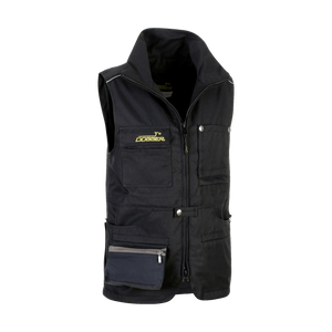 CLASSIC Gilet mit Kragen Unisex schwarz