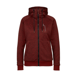 DYNAMIC Hoodie Damen burnt brick