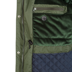 LADY II Parka Damen dunkelgrün