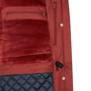 LADY II Parka Damen red clay