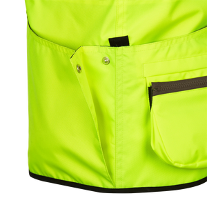 MANTRAILING Weste mit Netz Unisex gelb