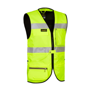 MANTRAILING Weste Unisex gelb