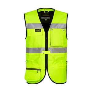 MANTRAILING Weste Unisex gelb