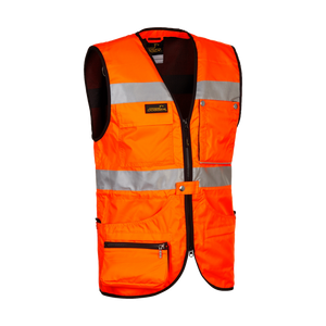 MANTRAILING Weste Unisex orange