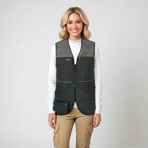 SAHARA Gilet Unisex dunkelgrün