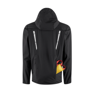 SKIN Softshelljacke Herren schwarz