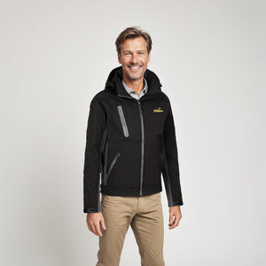 SOFTSHELL Jacke Herren schwarz