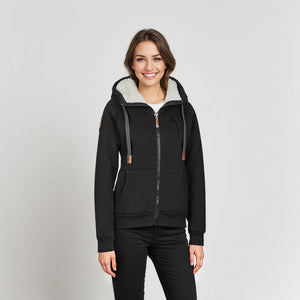 WINTER Hoodie Damen black