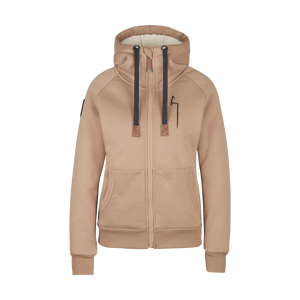 WINTER Hoodie Damen camel