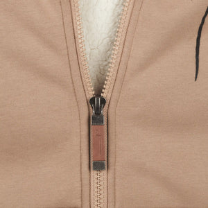 WINTER Hoodie Damen camel