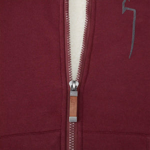 WINTER Hoodie Damen granat