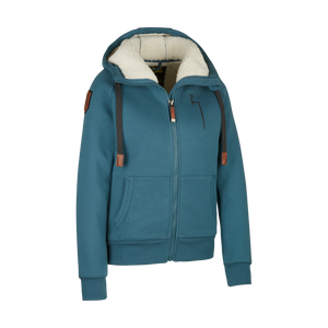 WINTER Hoodie Damen smoke blue