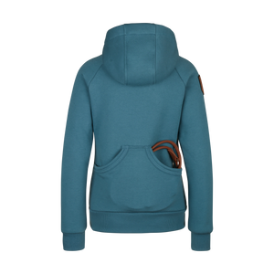 WINTER Hoodie Damen smoke blue