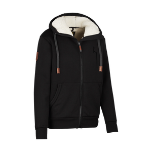 WINTER Hoodie Herren black