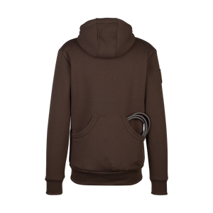 WINTER Hoodie Herren chocolatebrown