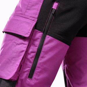 XENA Hose Damen violett schwarz