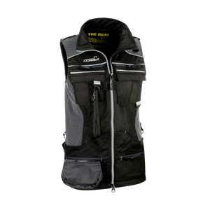 XENA Weste Damen grau schwarz