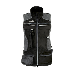 XENA Weste Damen grau schwarz