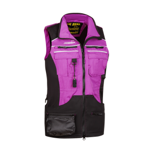 XENA Weste Damen violett schwarz