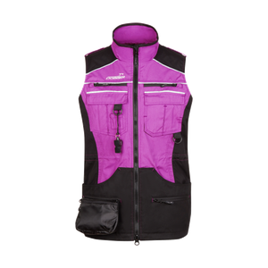 XENA Weste Damen violett schwarz