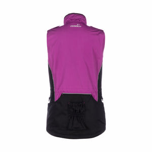 XENA Weste Damen violett schwarz