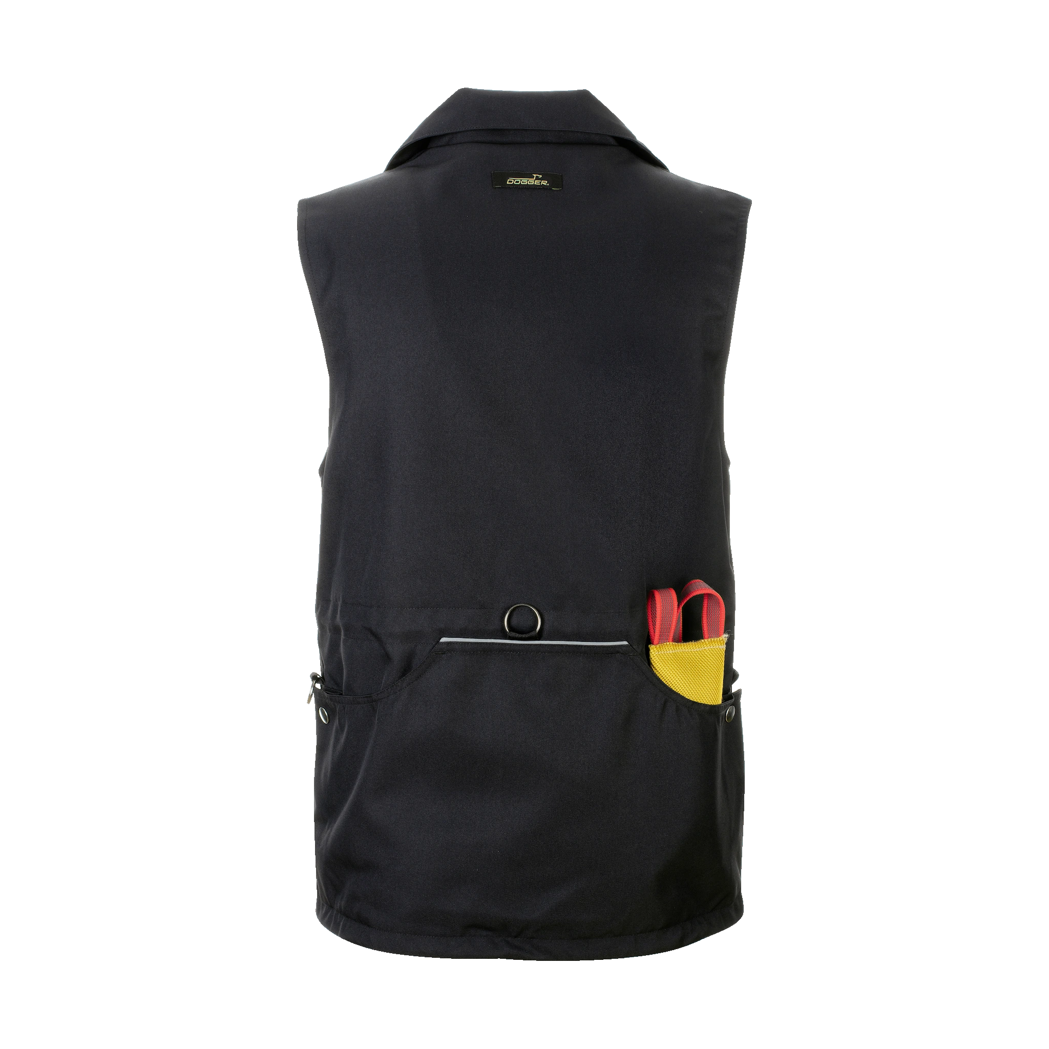 CLASSIC Gilet mit Kragen Unisex schwarz