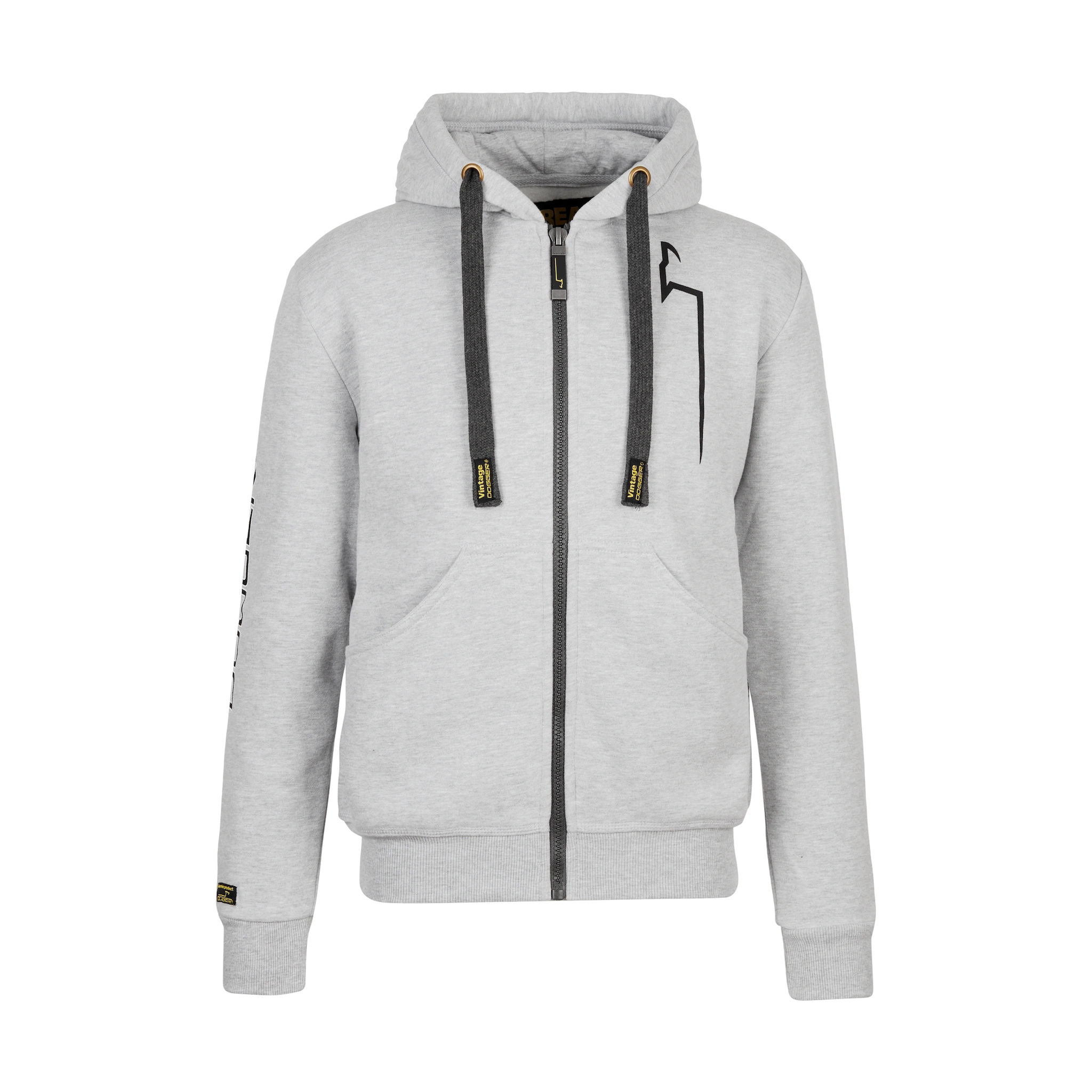 DOGGER Hoodie Unisex hellgrau
