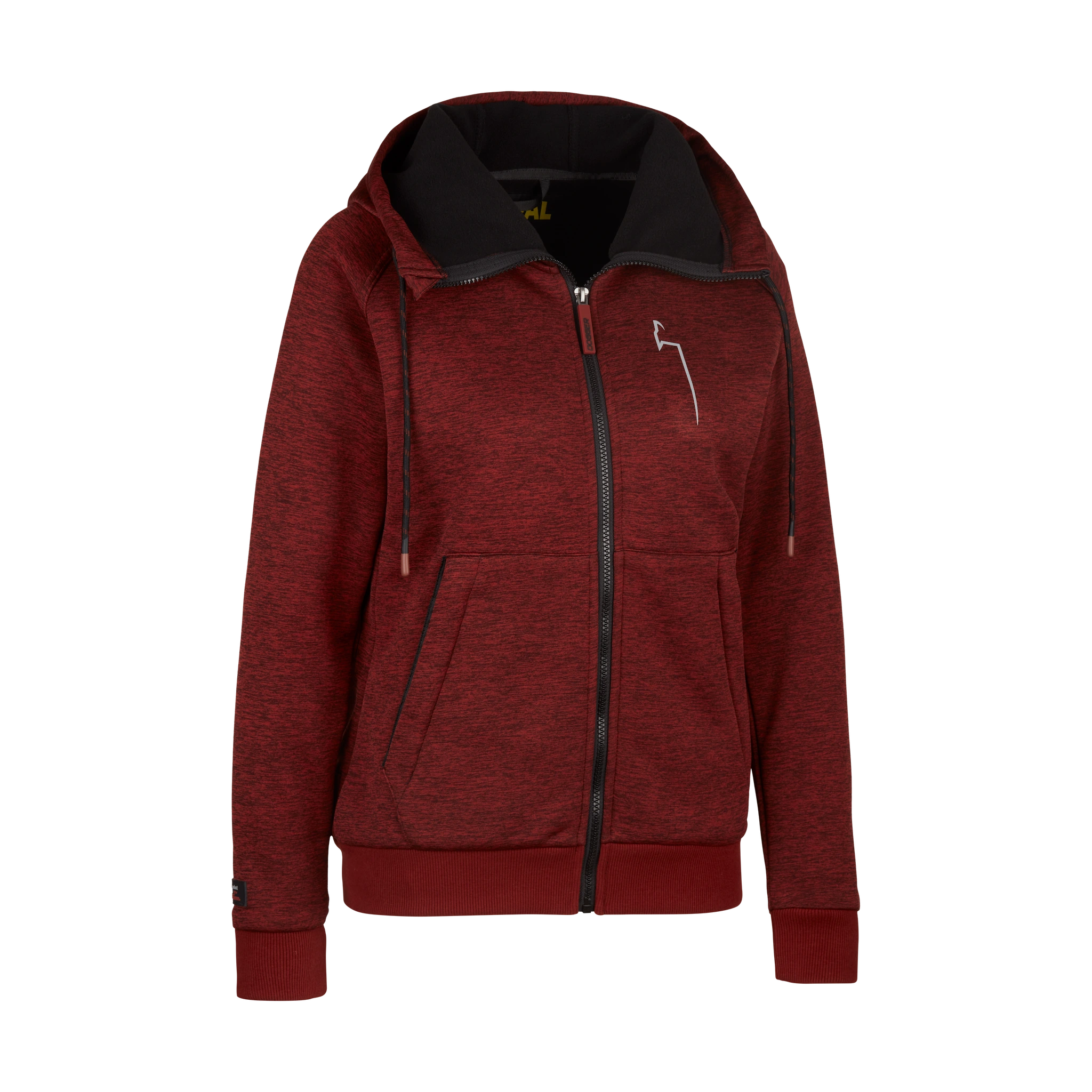 DYNAMIC Hoodie Damen burnt brick