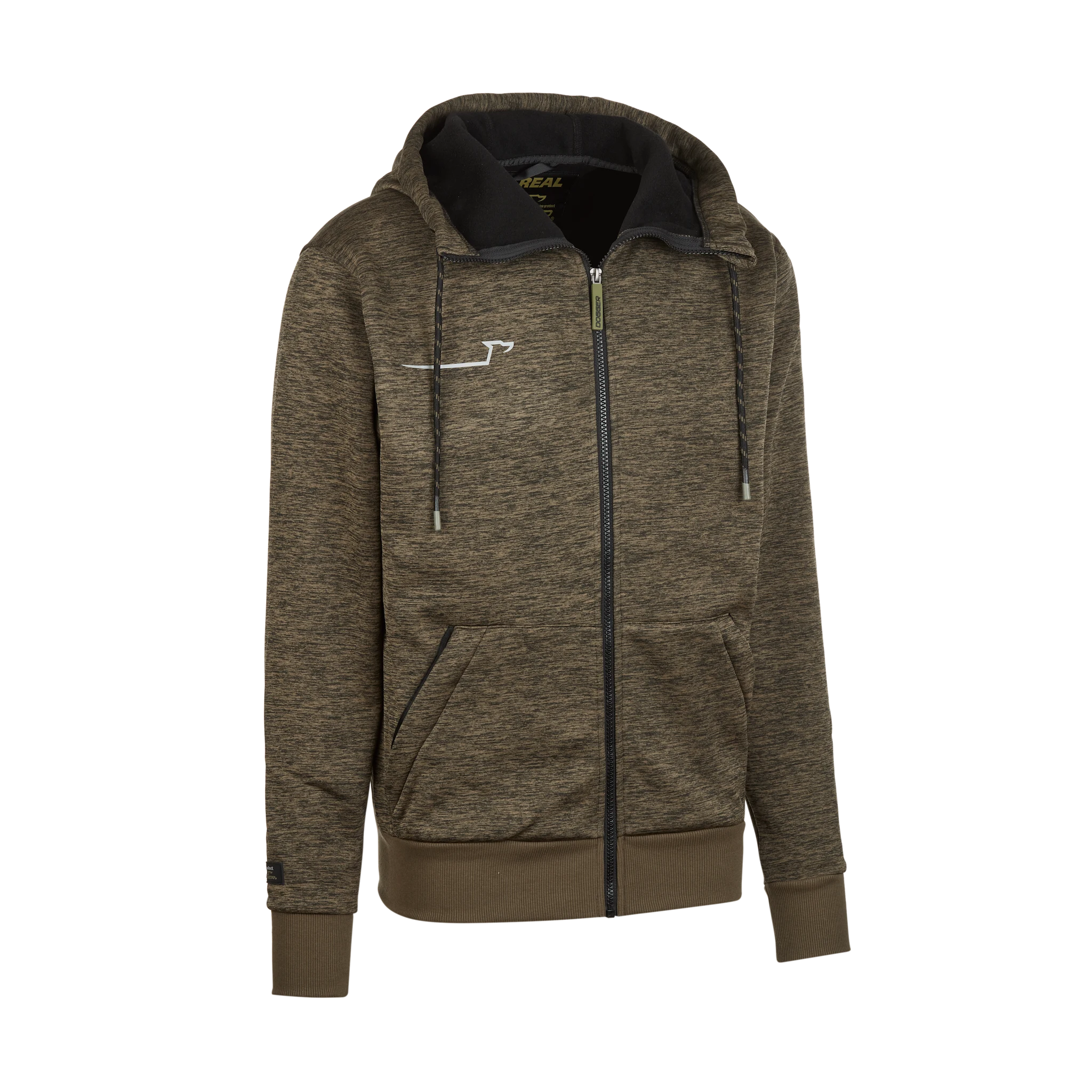 DYNAMIC Hoodie Herren grün schwarz
