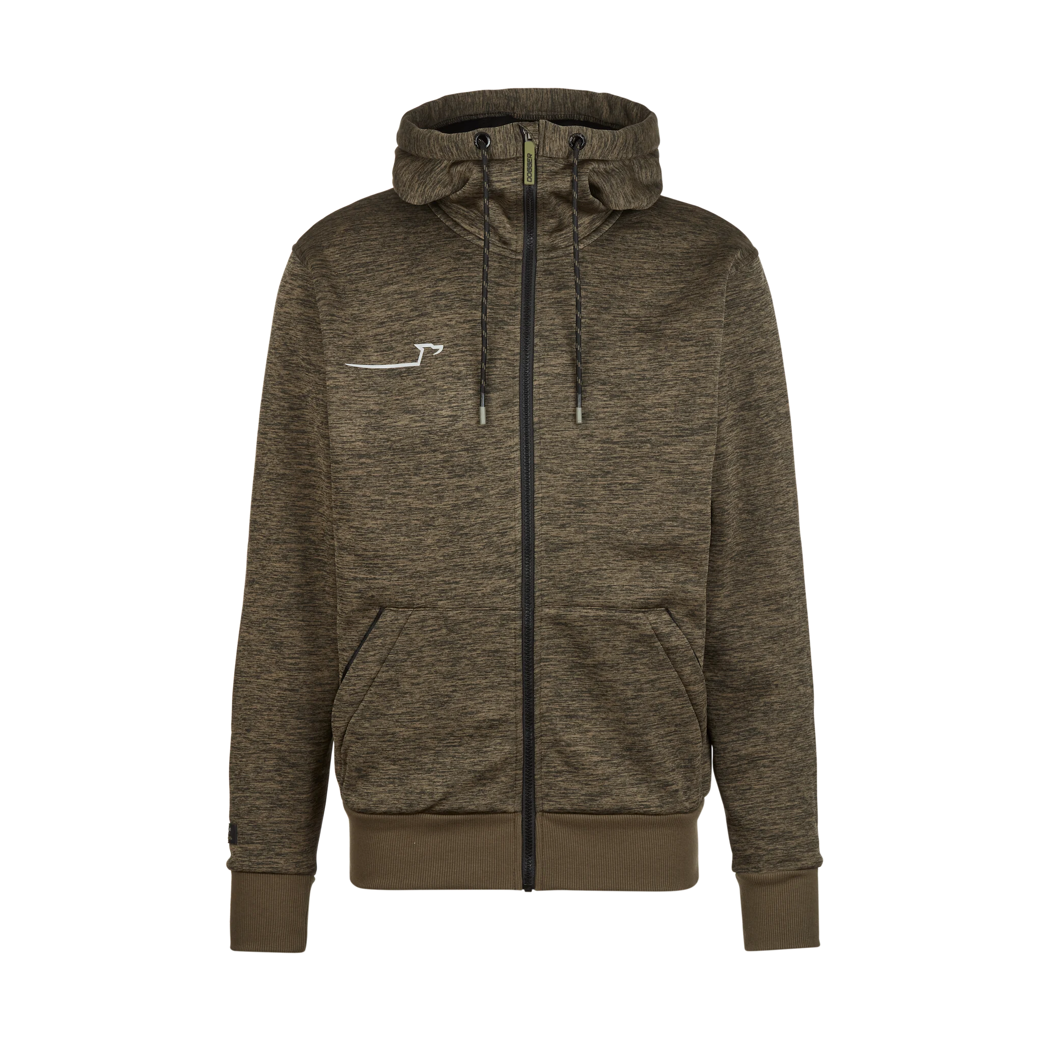 DYNAMIC Hoodie Herren grün schwarz