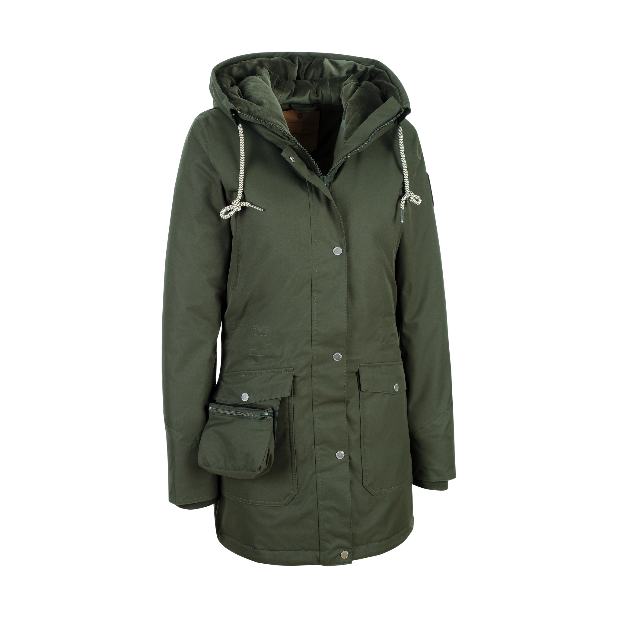 LADY II Parka Damen dunkelgrün