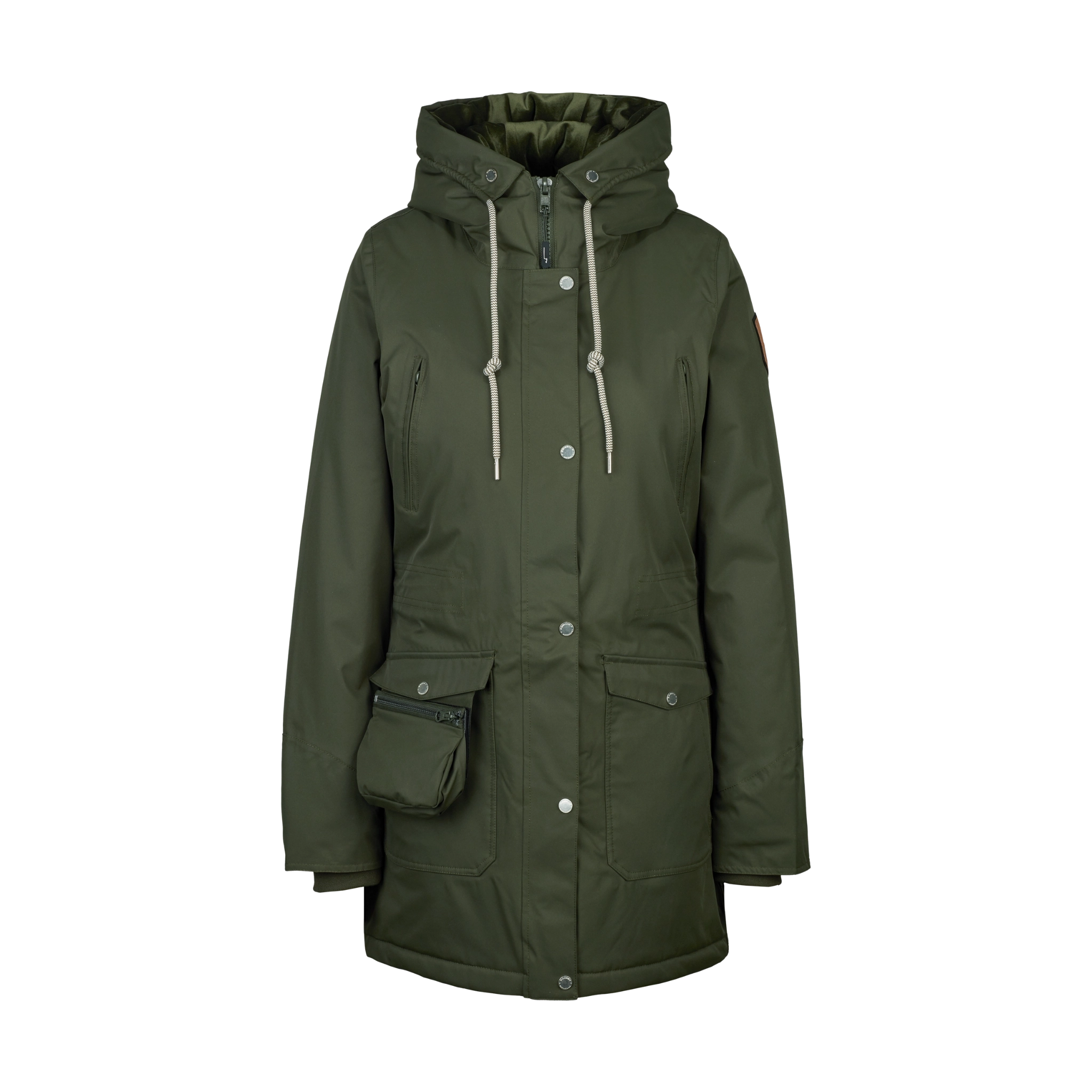 LADY II Parka Damen dunkelgrün