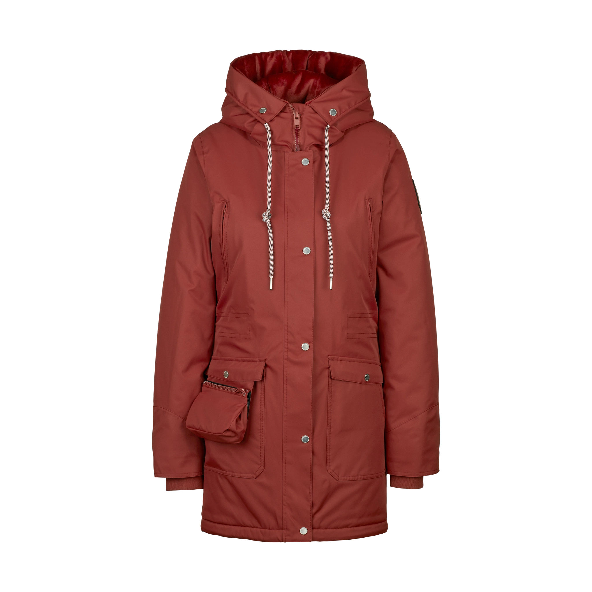 LADY II Parka Damen red clay