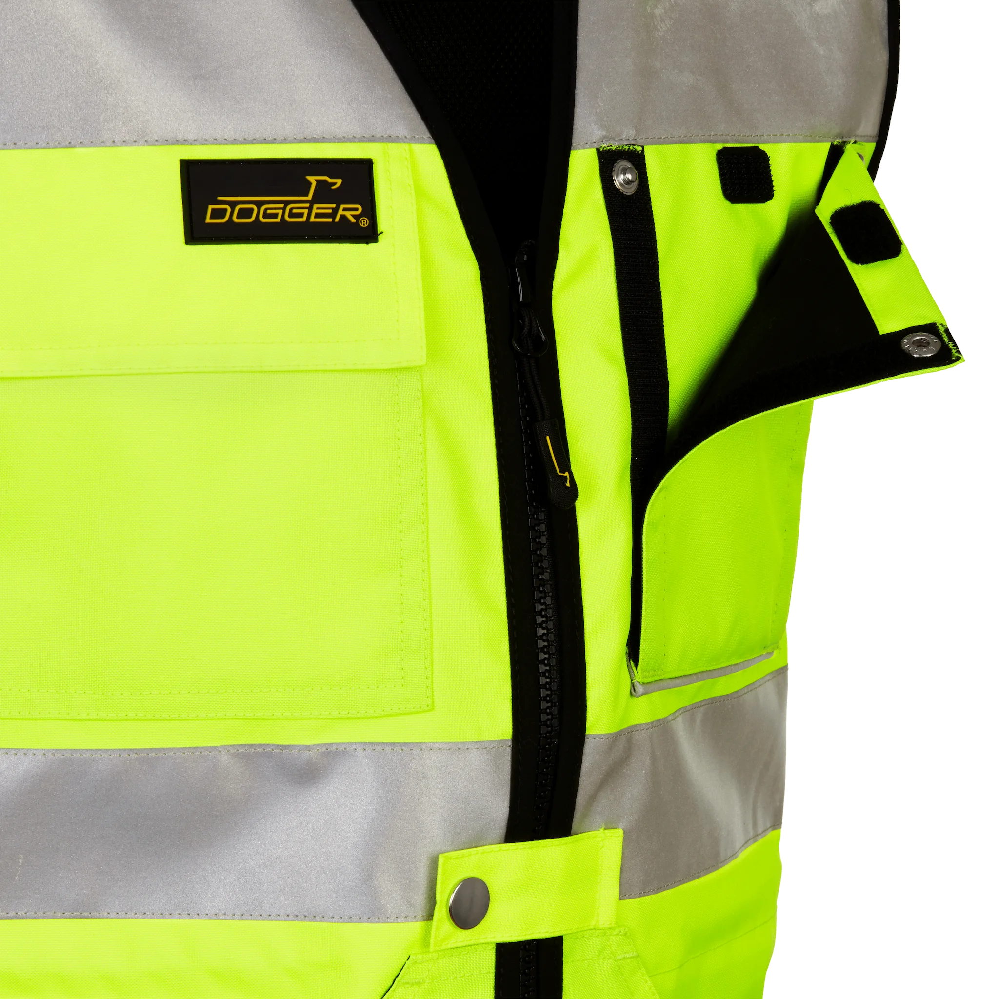 MANTRAILING Weste Unisex gelb