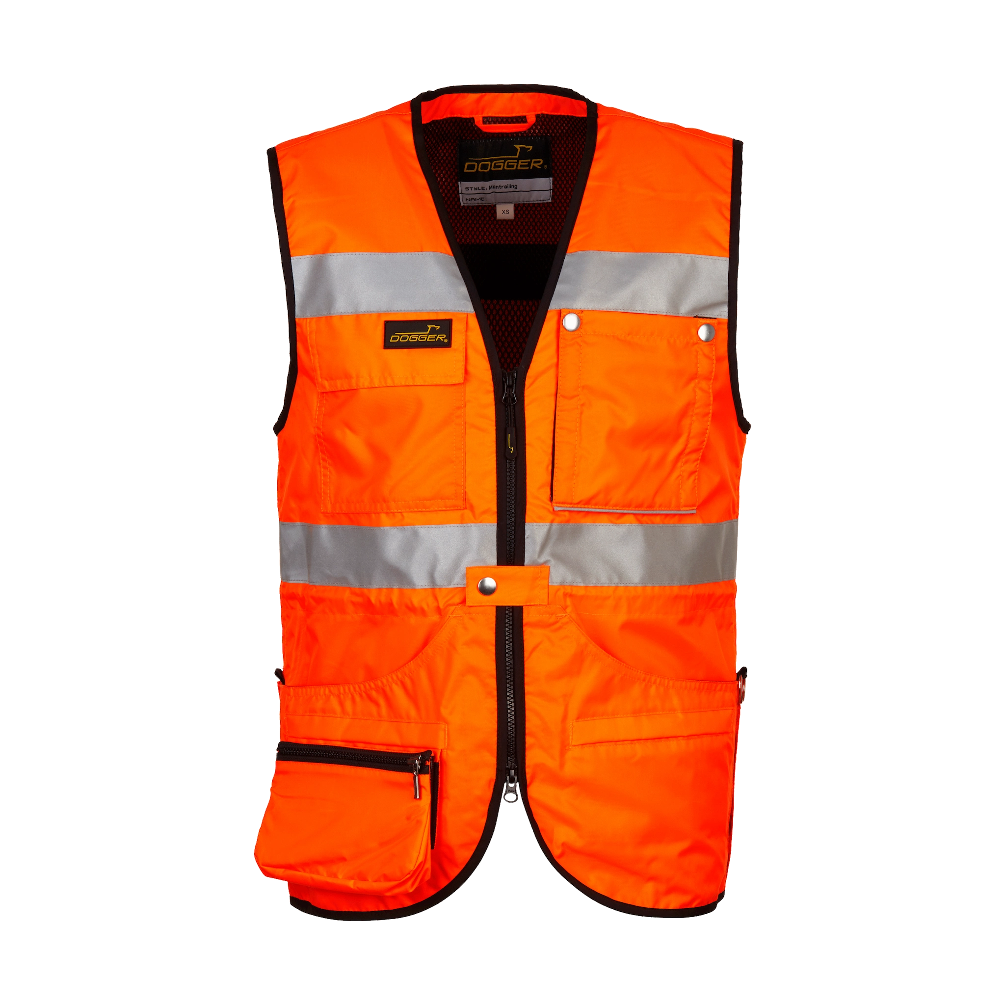 MANTRAILING Weste Unisex orange