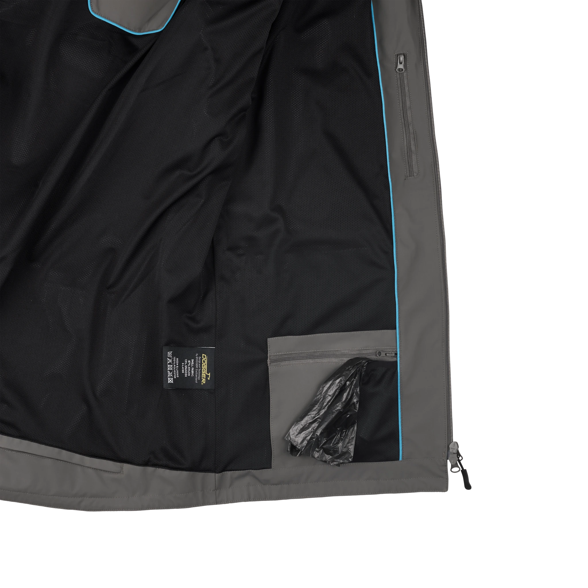 MEN Regenjacke Herren dunkelgrau