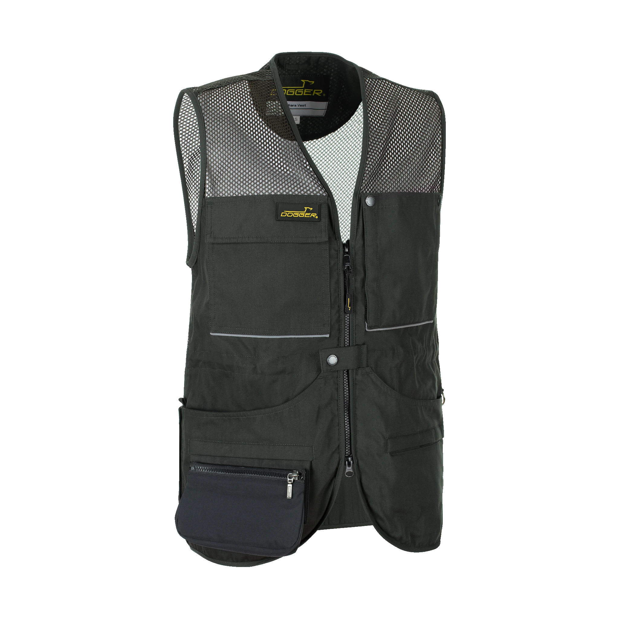 SAHARA Gilet Unisex dunkelgrün