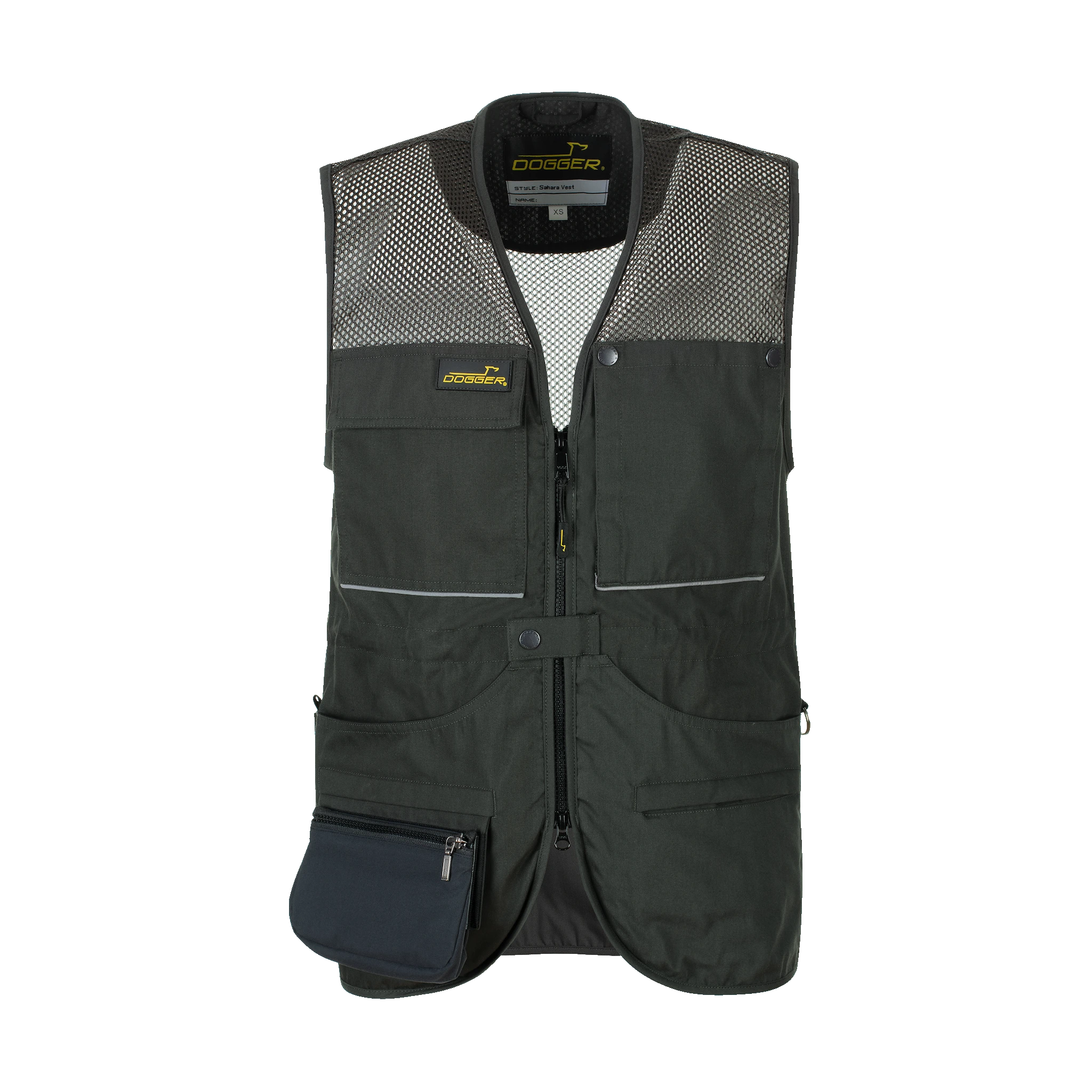 SAHARA Gilet Unisex dunkelgrün