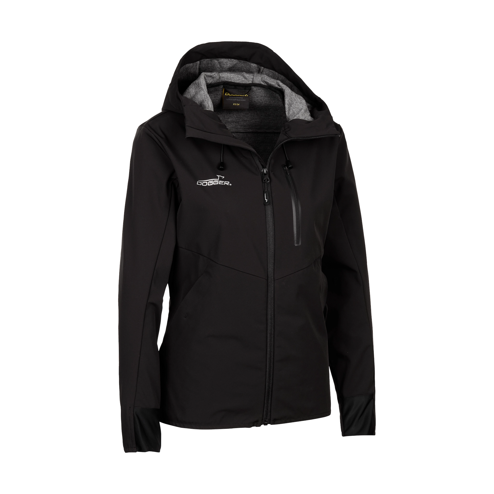 SKIN Softshelljacke Damen schwarz
