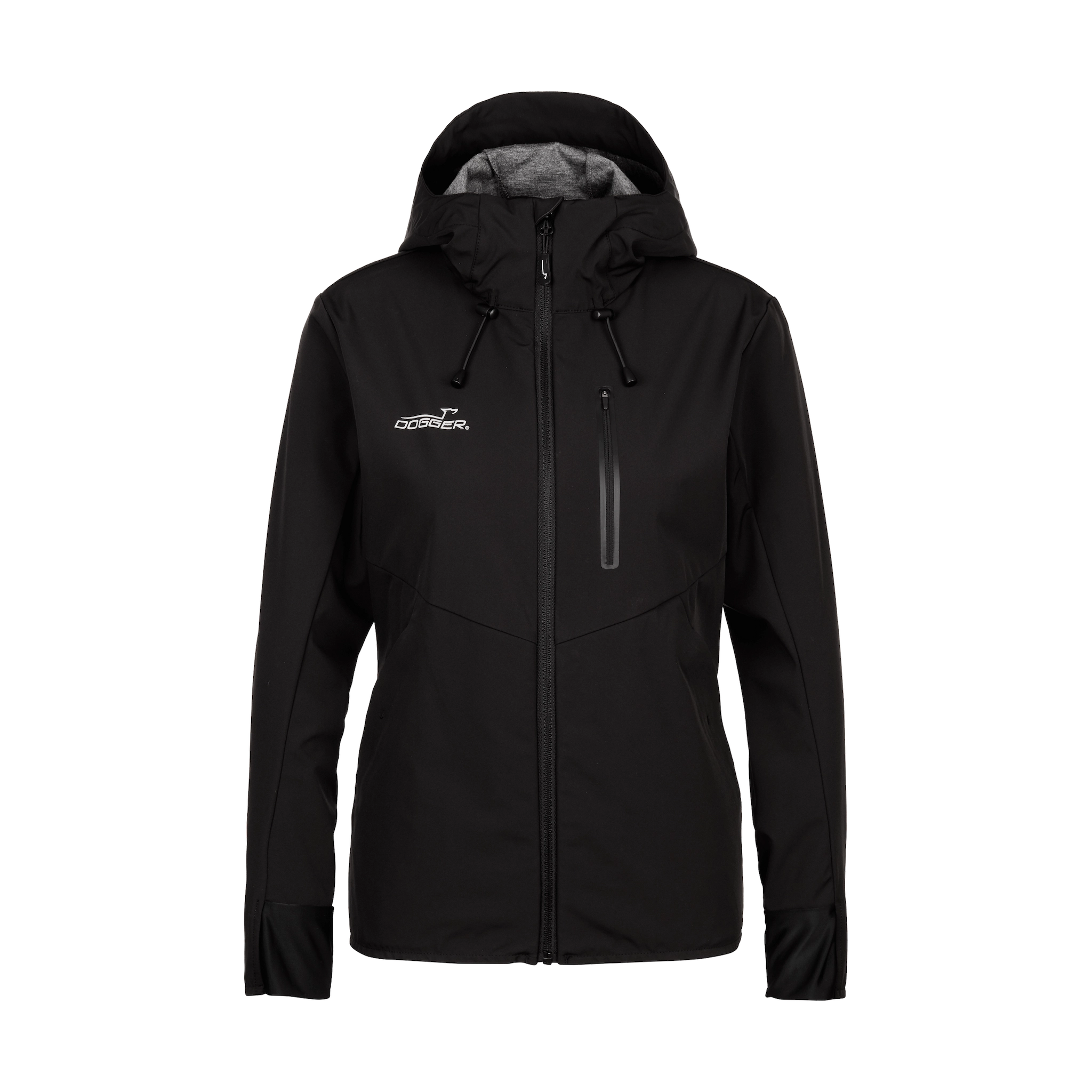 SKIN Softshelljacke Damen schwarz