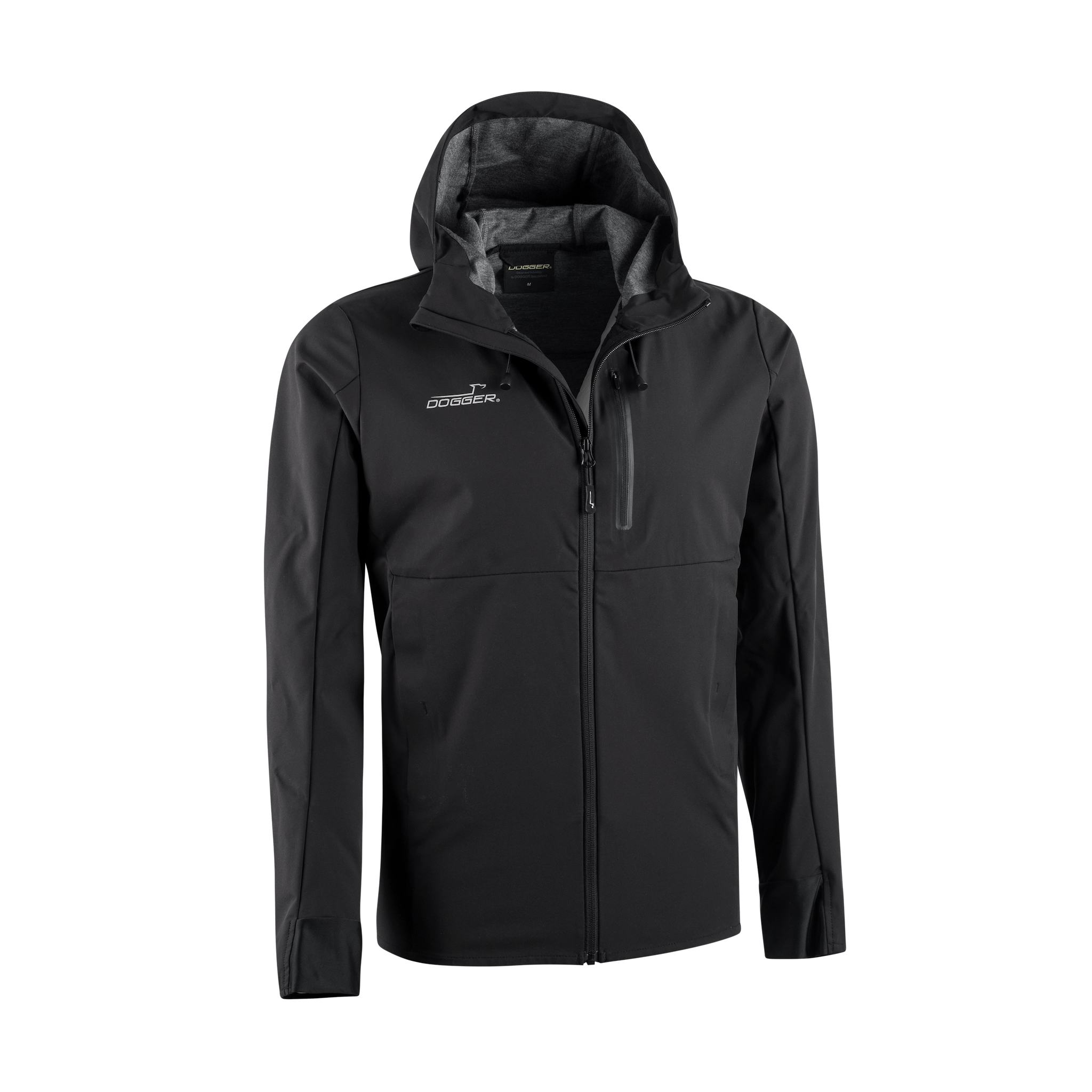 SKIN Softshelljacke Herren schwarz