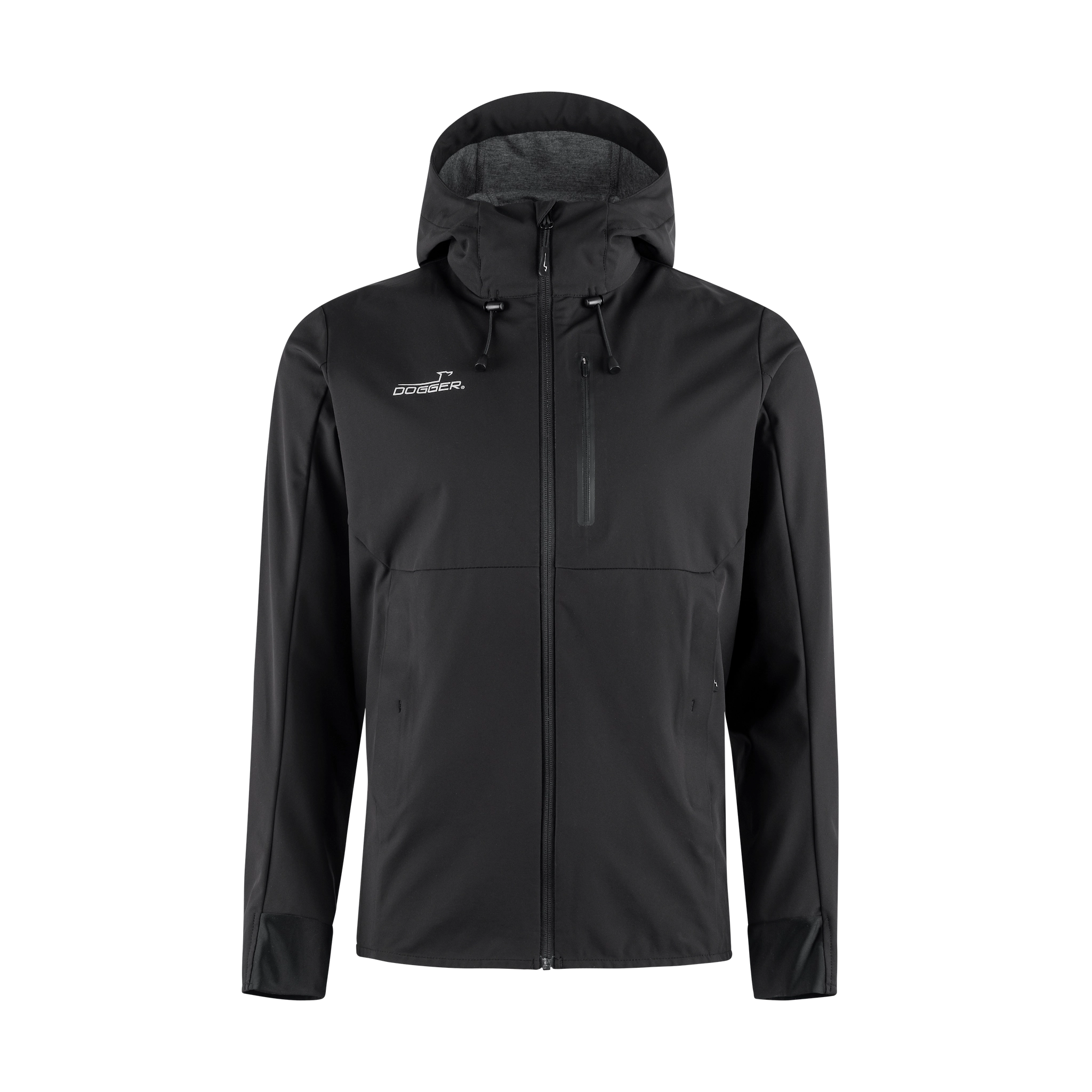 SKIN Softshelljacke Herren schwarz