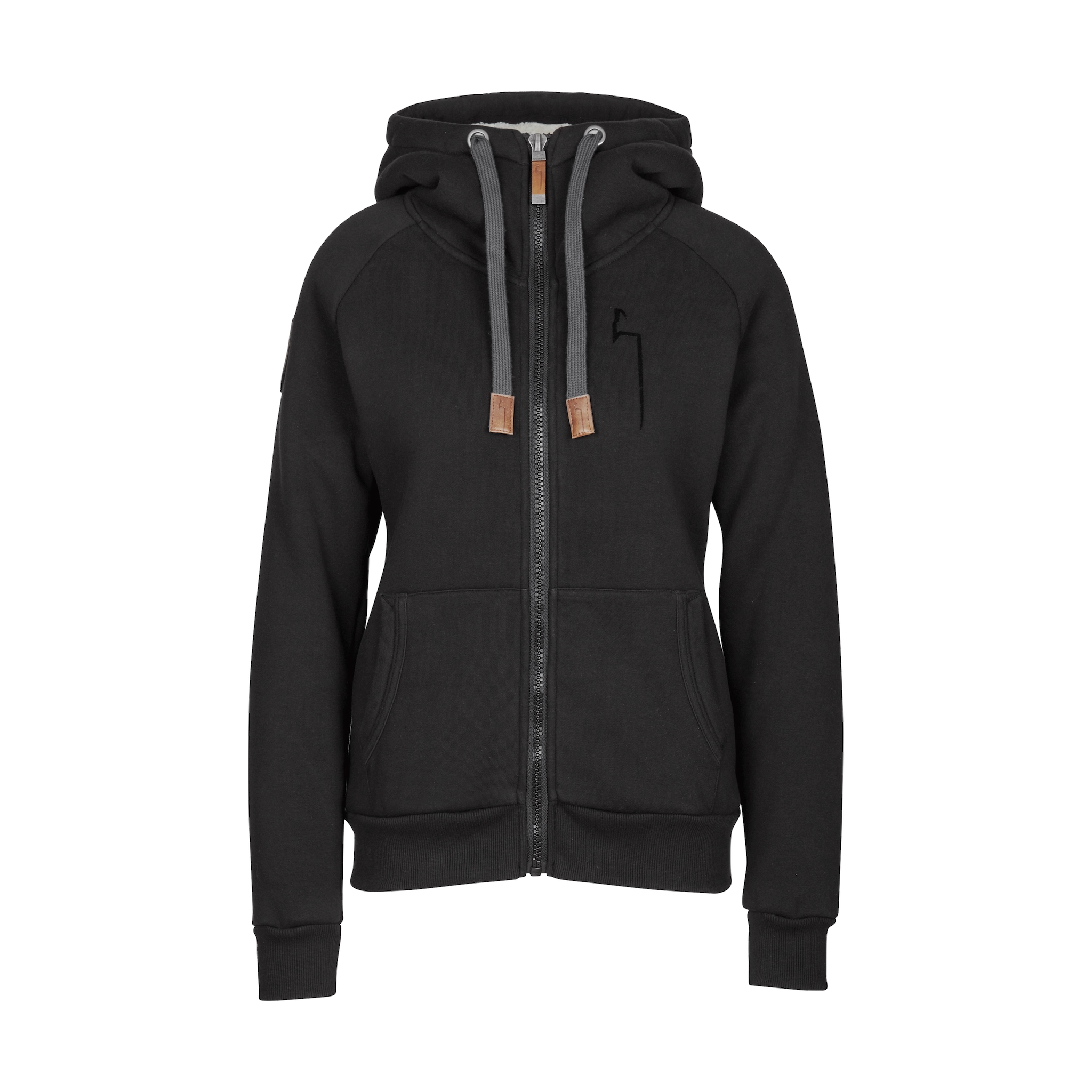 WINTER Hoodie Damen black