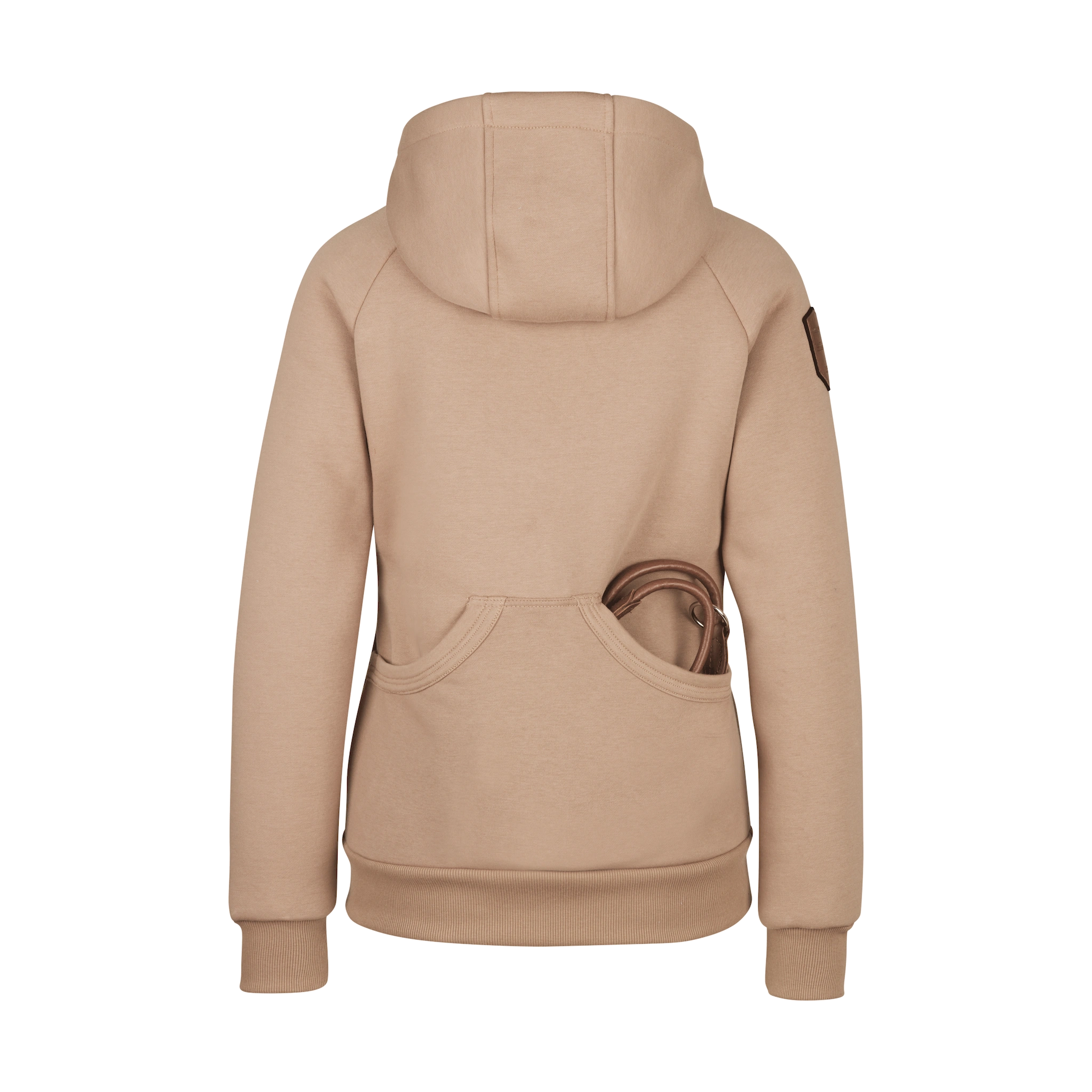 WINTER Hoodie Damen camel