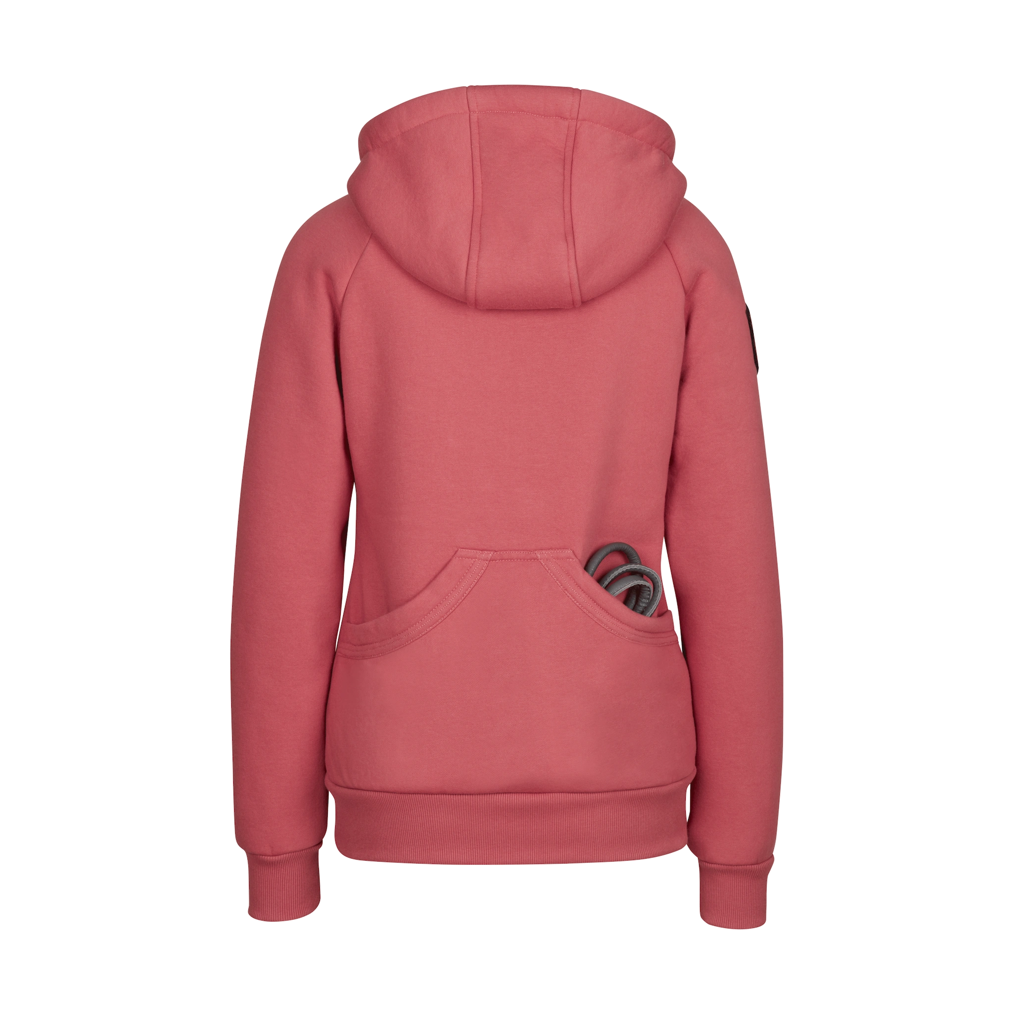 WINTER Hoodie Damen terracotta