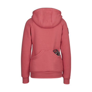 WINTER Hoodie Damen terracotta