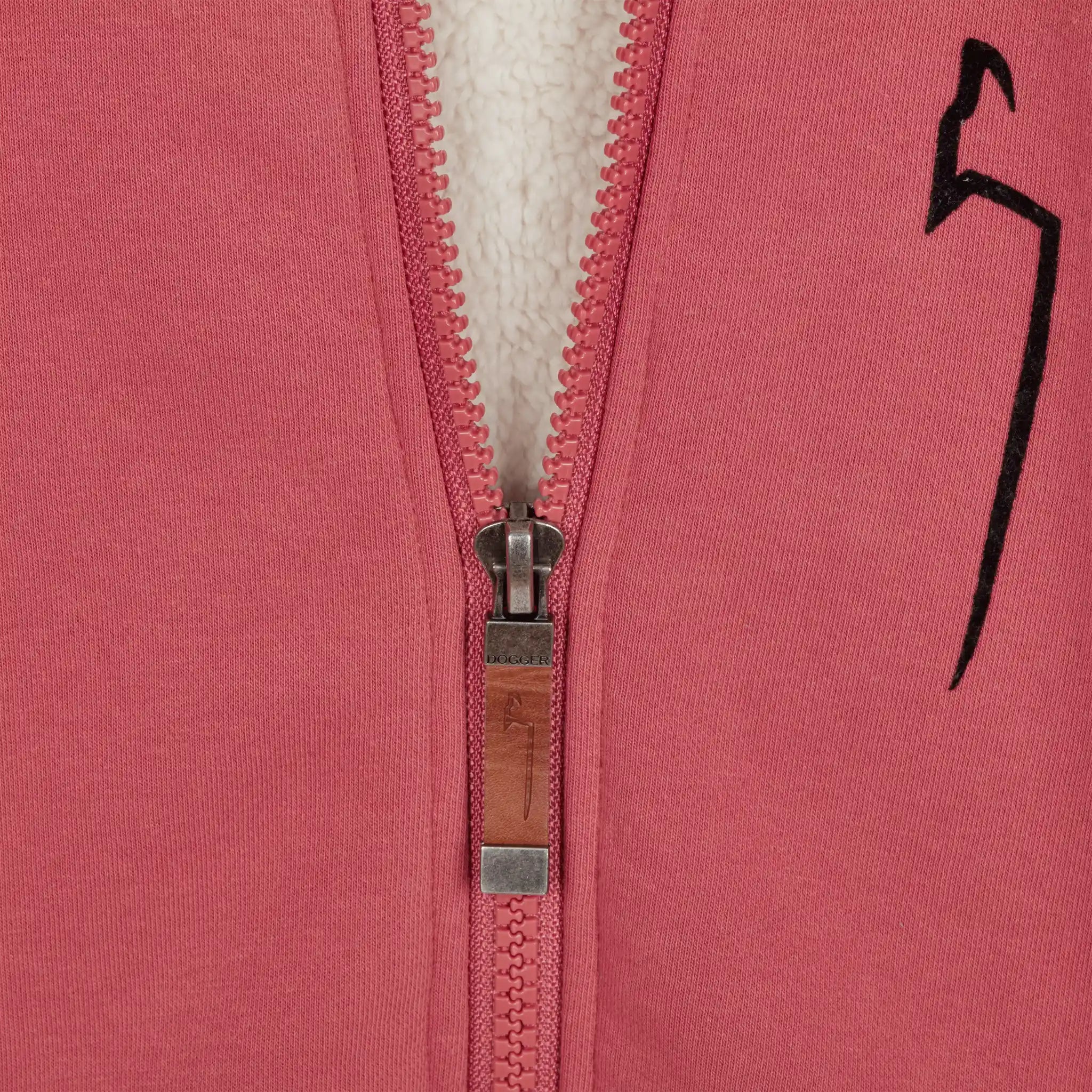 WINTER Hoodie Damen terracotta