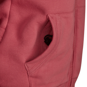 WINTER Hoodie Damen terracotta