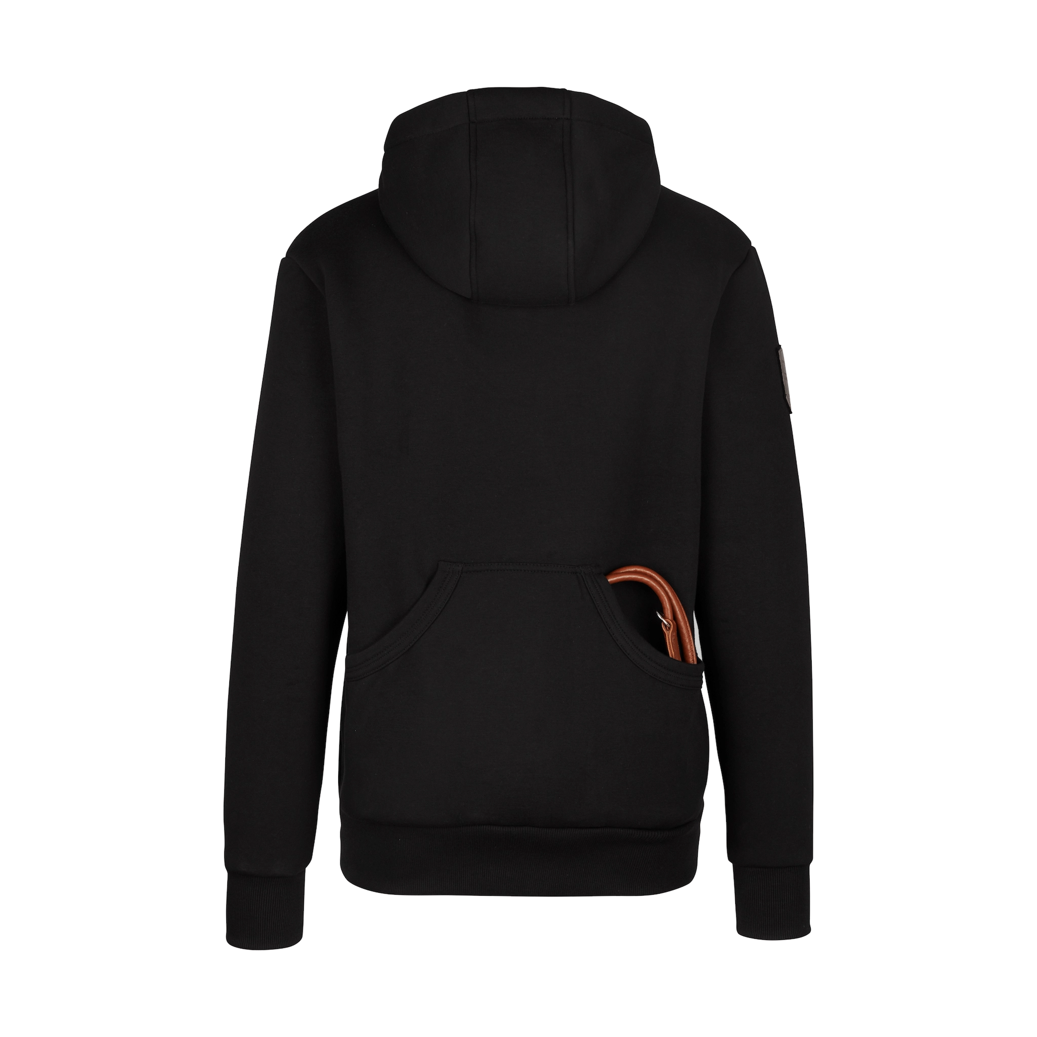 WINTER Hoodie Herren black